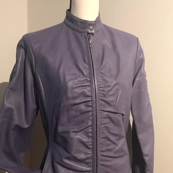 Pamela McCoy Genuine Leather Jacket - Picture 2 of 8